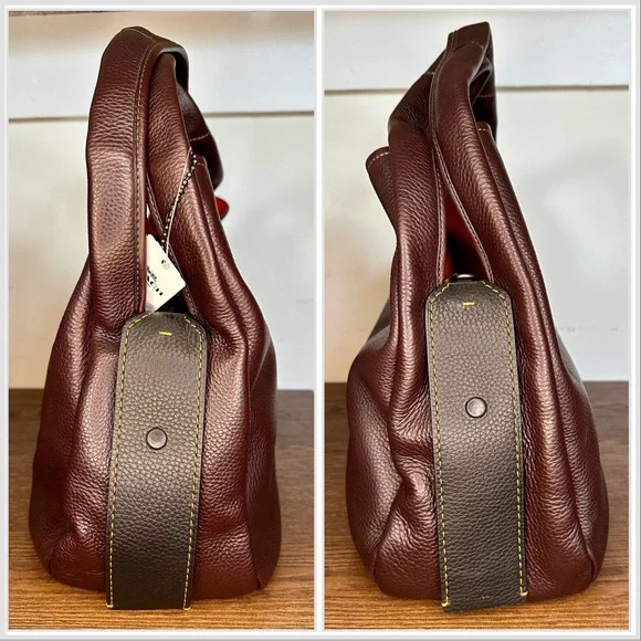 S⭕️LD‼️New Coach 1941 Bandit Hobo 39 in Oxblood/Black - Picture 4 of 12